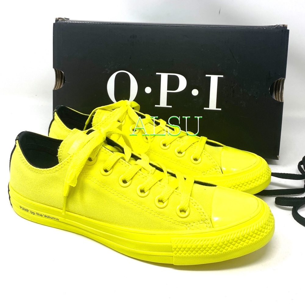 Converse x OPI Ctas Low Canvas Zink Yellow Women’s